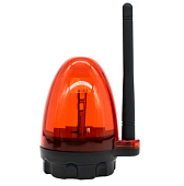 Лампа сигнальная для шлагбаума и ворот 12-265V красная